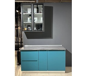 РОДОС с витриной БОСТОН - модульный набор кухонной мебели